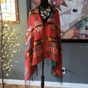Aztec Hooded Throw
